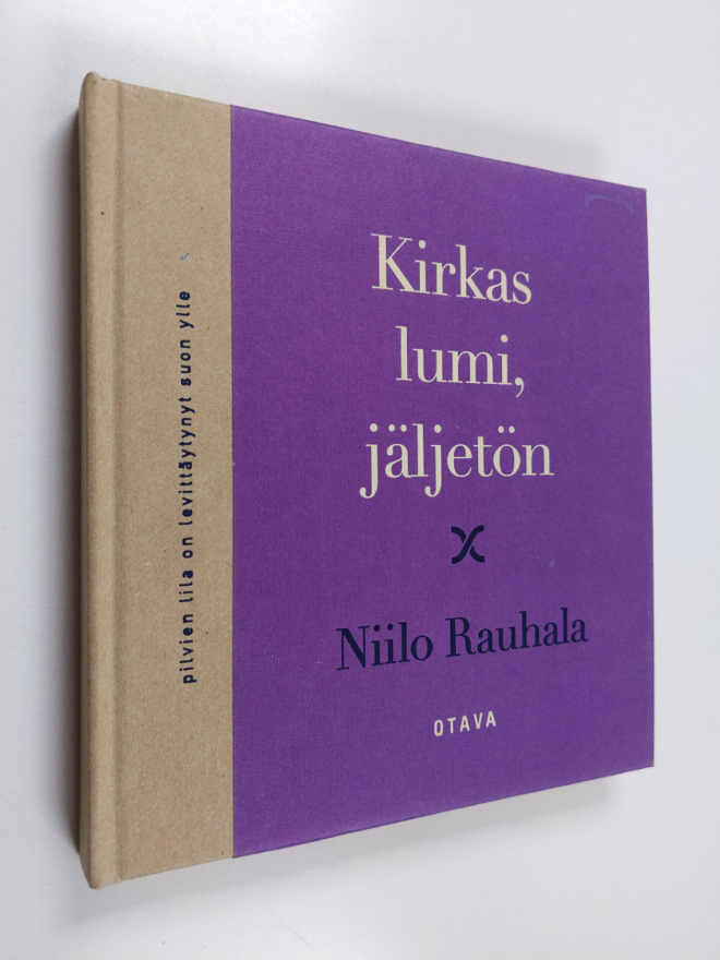 Niilo Rauhala : Kirkas lumi, jäljetön : runoja