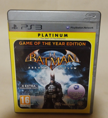 BATMAN: ARKHAM ASYLUM (PS3 GOTY)