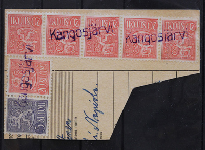 # 23490 # Pp Kangosjärvi - M-54 leike 1959
