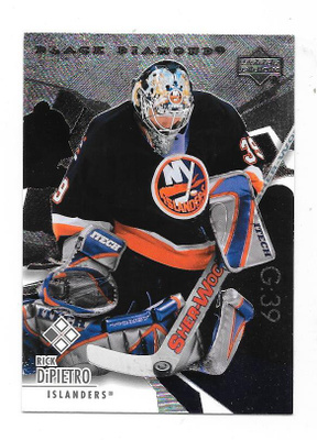 2003-04 Black Diamond #24 Rick DiPietro New York Islanders