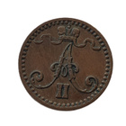 1 penni 1869 - hyväkuntoinen! - pikkukuva 2