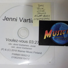 JENNI VARTIAINEN - VOULEZ-VOUS PROMO SLEEVE CDR rare!! - pikkukuva 1