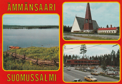 KIRKKOKORTTI - SUOMUSSALMEN KIRKKO - 5