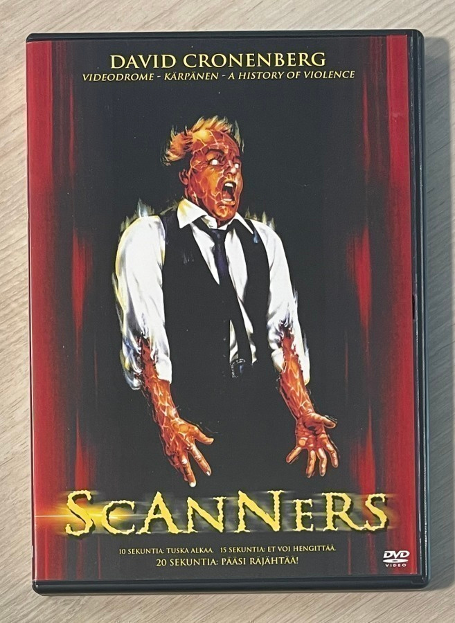 David Cronenberg: SCANNERS - tappava ajatus (1981)