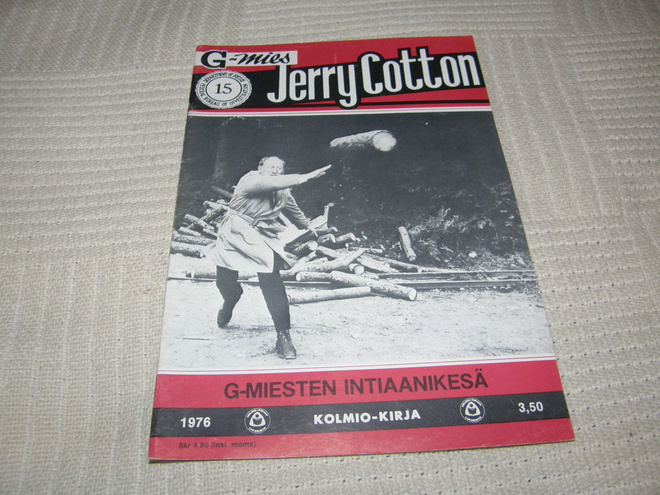 Jerry Cotton 15/1976 G-miesten intiaanikesä