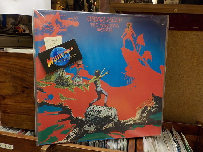 URIAH HEEP - THE MAGICIAN'S BIRTHDAY M-/M- LP -86