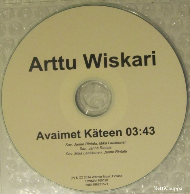 Arttu Wiskari • Avaimet Käteen PROMO CDr-Single