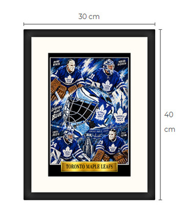 Uusi Toronto Maple Leafs NHL art print Limited Edition