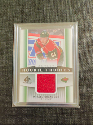 Mikael Granlund - 13-14 SP Game-Used Rookie Fabrics Jersey