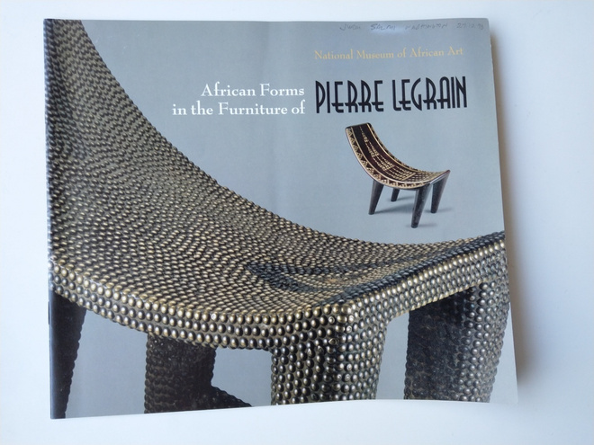 African forms in the furniture of Pierre Legrain