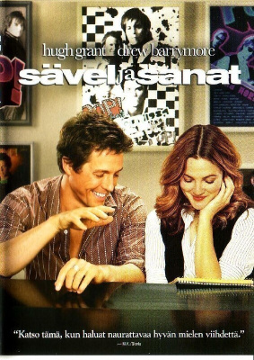 dvd, Sävel ja sanat (Hugh Grant, Drew Barrymore) [komedia, m