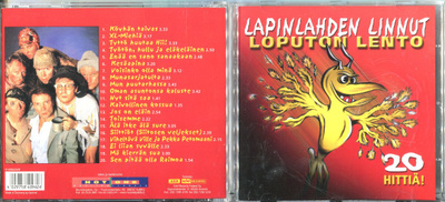 LAPINLAHDEN LINNUT . CD-LEVY . LOPUTON LENTO