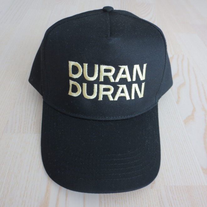 Duran Duran Europe 2025 musta lippalakki