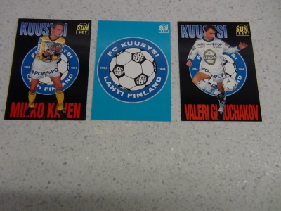 KUUSYSI KORTIT 3 kpl