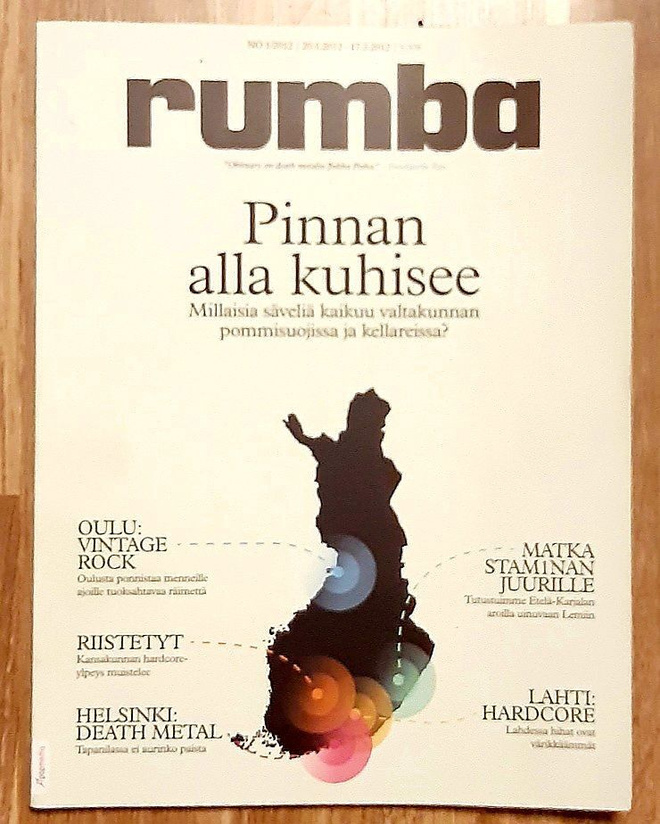 Rumba nro 1/2012 (kuin uusi)