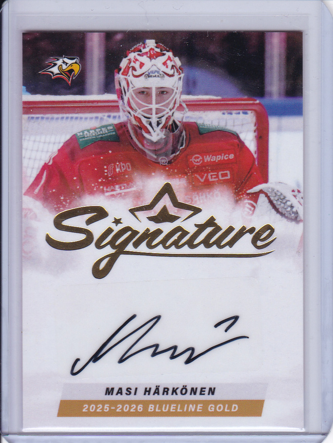2025-26 Blueline S2 - Signature Gold - Masi Härkönen / Sport