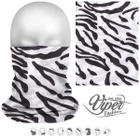Viper Fashion 9in1 Mikrokuitukangas Putkihuivi seebra *UUSI* - pikkukuva 2