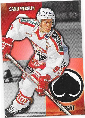 1999-00 CardSet #340 Samu Wesslin Ässät