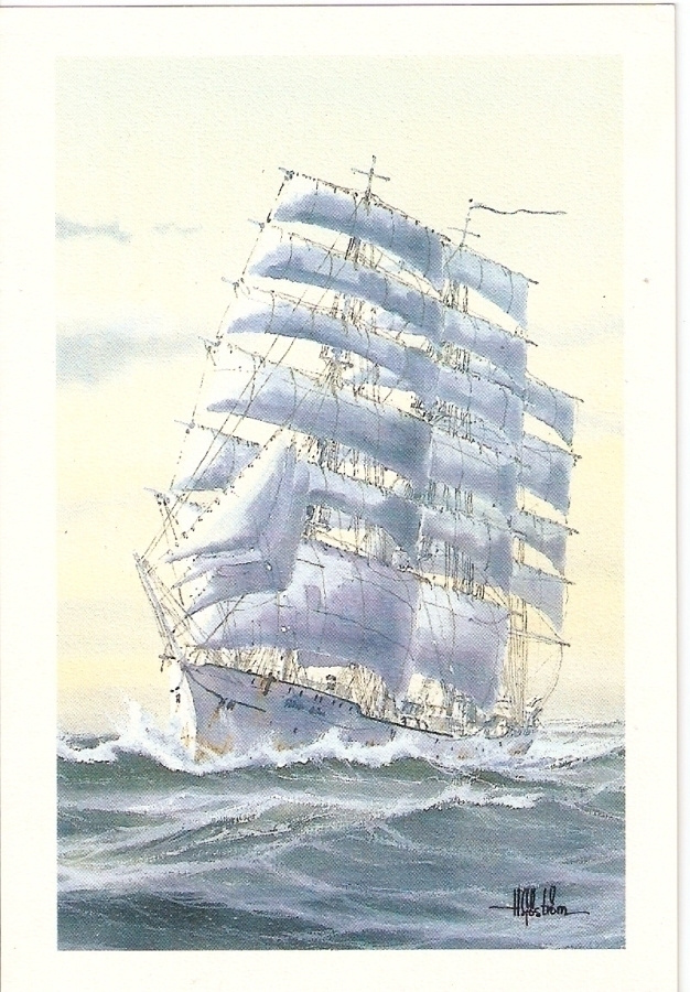 Håkan Sjöström: Fregatti "Suomen Joutsen 1902".