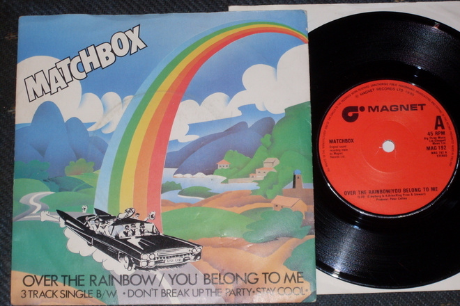7" MATCHBOX - Over The Rainbow - single - 1980 UK rockabilly