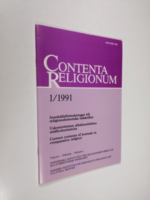 Contenta religionum 1/1991