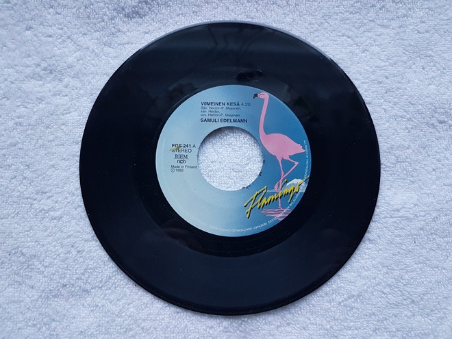 Samuli Edelmann 7" Viimeinen kesä / Prinssikerjäläinen
