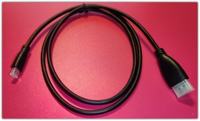 Micro HDMI -  HDMI -yhteensopiva kaapeli /1m #30297