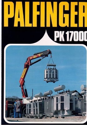 Esite Palfinger PK17000 kappaletavaranosturi 1980