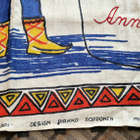Tampella Lappi Design Pirkko Ropponen. Vintage pyyhe - pikkukuva 4