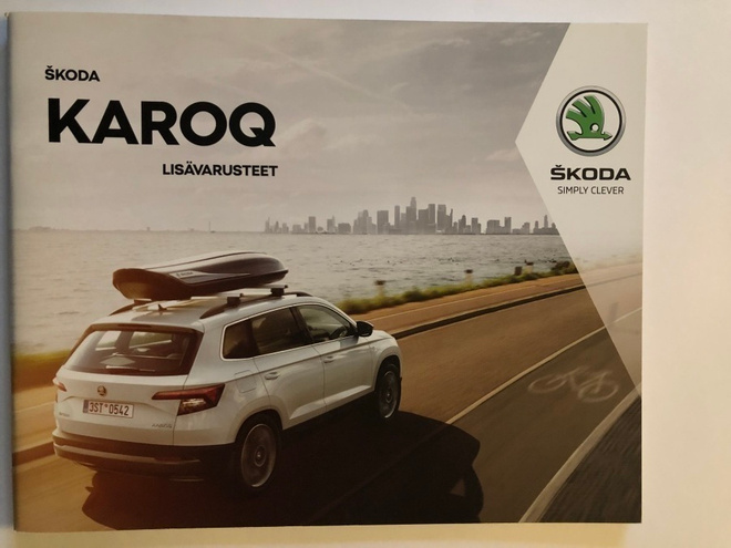 Myyntiesite - Skoda Karoq lisävarusteet  - 12/2017