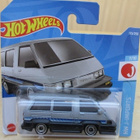 Toyota LiteAce Van Silver Black 4 door 1986 Hot Wheels 1:64 - pikkukuva 1