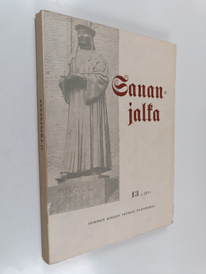 Sananjalka 13, 1971 : Suomen kielen seuran vuosikirja