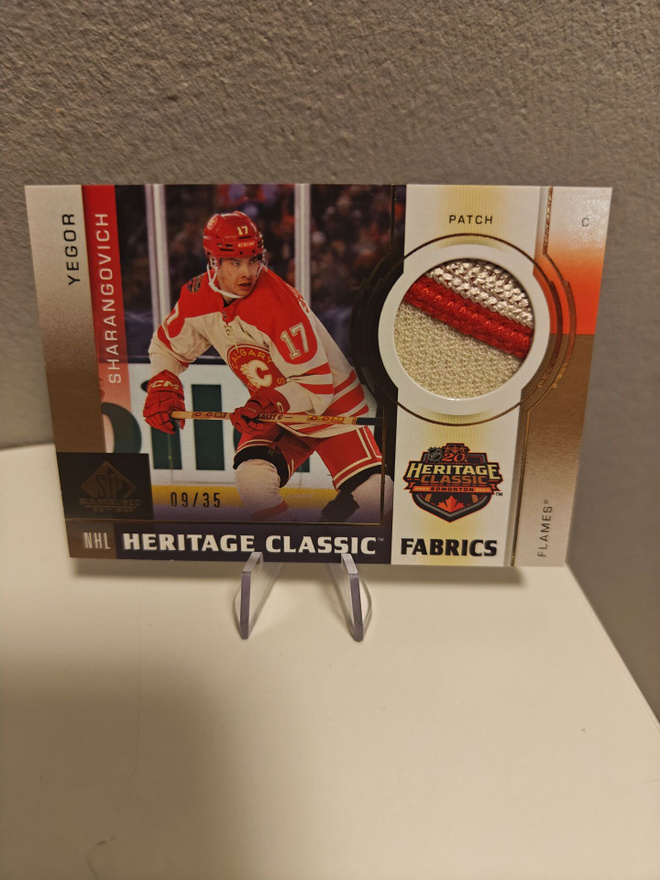 2024-25 UPPER DECK SP GAME USED-YEGOR SHARANGOVICH /35