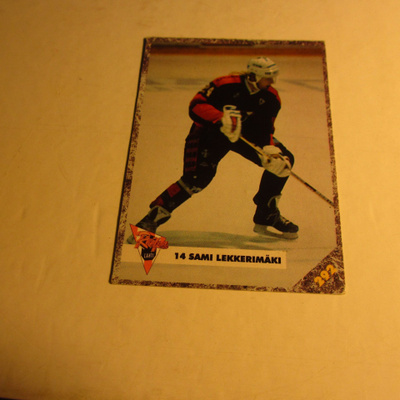 leaf lätkäkortti reipas lahti -93 sami lekkerimäki