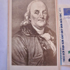 Venäläinen CDV Kuva Valtiomies Benjamin Franklin USA 1870-l - pikkukuva 1