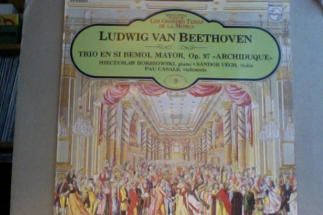 BEETHOVEN : HORSZOWSKI / VÉGH / P.CASALS : VINYYLI  LP  1983