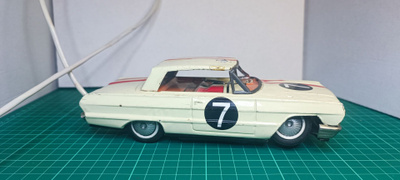 Ford Falcon ? peltiauto ,kaapeliohjauksella,projekti Ichiko