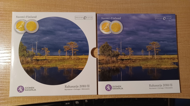 Eurorahasarja 2010/2 Luonnon monimuotoisuus 1C-2€+Erik. 2€