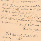 1915, Kortti Tohmajärvi -Hämeenlinna, Sotasensuurin tarkast - pikkukuva 2
