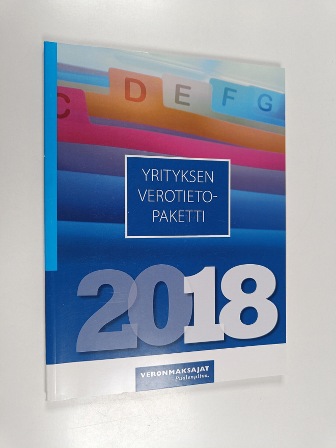 Yrityksen verotietopaketti - Yrityksen verotietopaketti 2018
