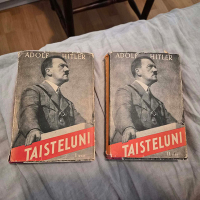 Adolf Hitler: Taisteluni osat 1 ja 2 (1941, WSOY) – HARVINAI
