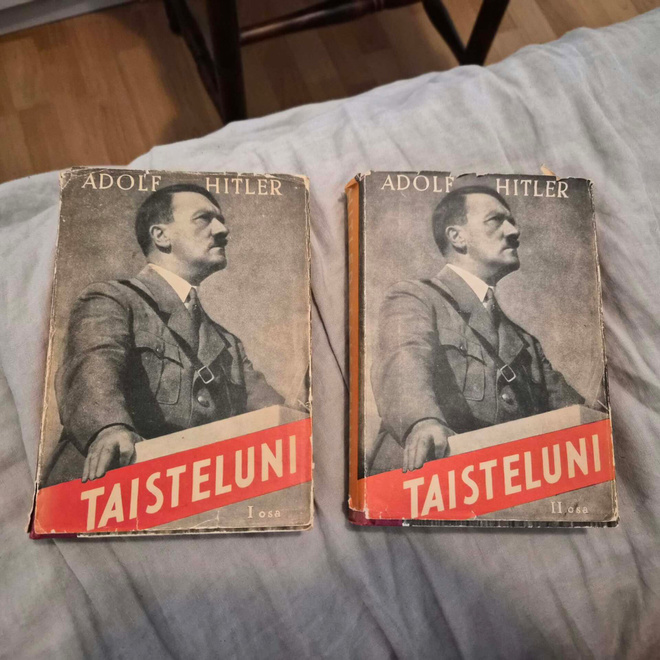 Adolf Hitler: Taisteluni osat 1 ja 2 (1941, WSOY) – HARVINAI