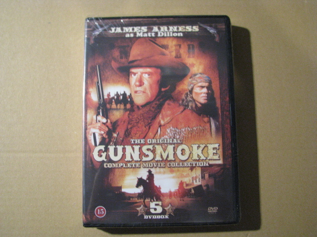 GUNSMOKE KOKOELMA ( 5 elokuvaa )