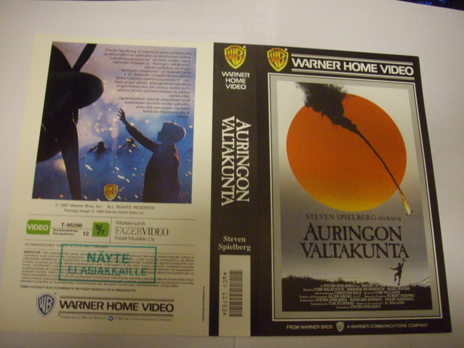 Vhs kansipaperi Fix -  AURINGON VALTAKUNTA (Sis.postikulut)