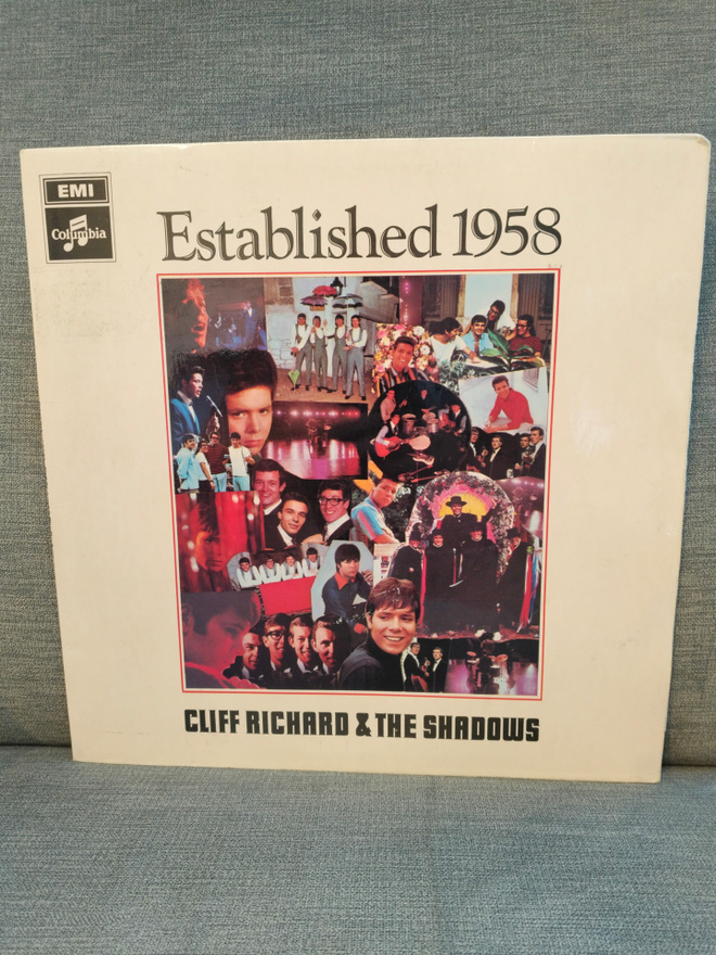 LP Cliff Richard & The Shadows: Established 1958