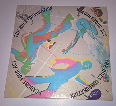 THE HUES CORPORATION I GAUGHT YOUR ACT  LP   1977