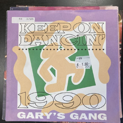 Gary's Gang - Keep On Dancin' 1990 7''