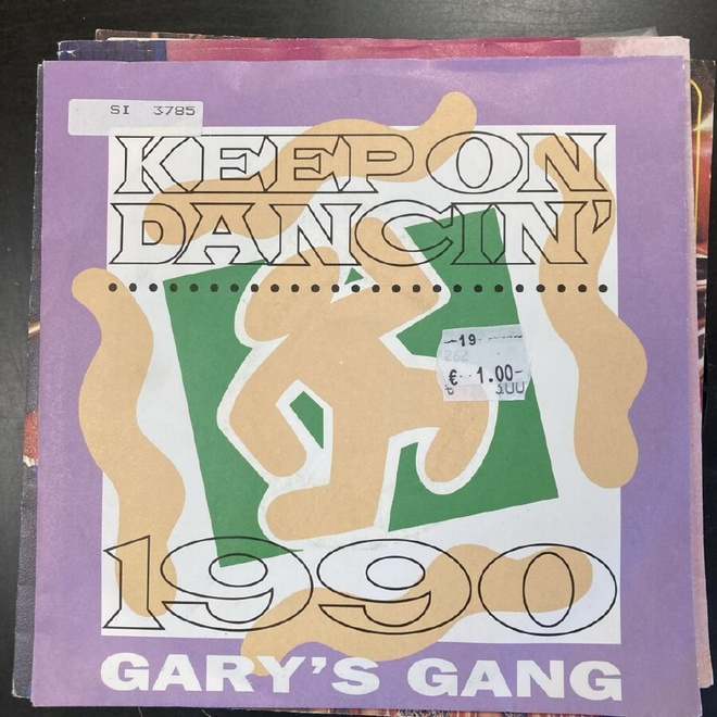 Gary's Gang - Keep On Dancin' 1990 7''