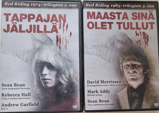 RED RIDING:1974: TAPPAJAN JÄLJILLÄ & 1983: MAASTA SINÄ OLET