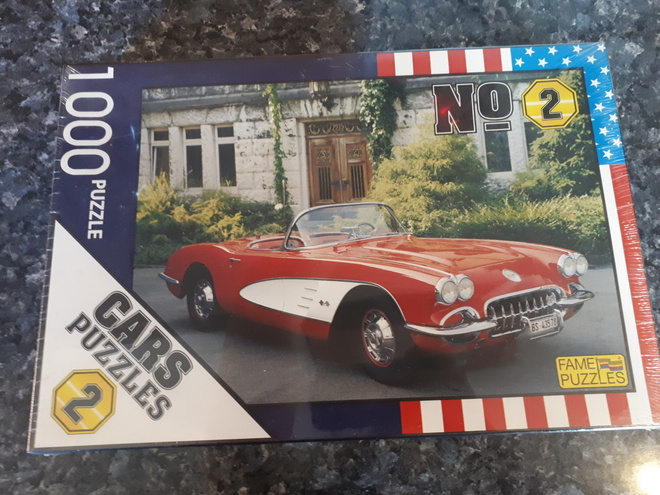 Muoveissa Chevrolet Corvette palapeli